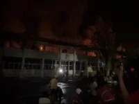 Kebakaran Gedung Biro Kesra di Kompleks Kantor Gubernur Kalteng