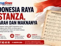 Lagu Indonesia Raya tiga stanza dalam sejarah peringatan HUT ke-81 Kemerdekaan RI