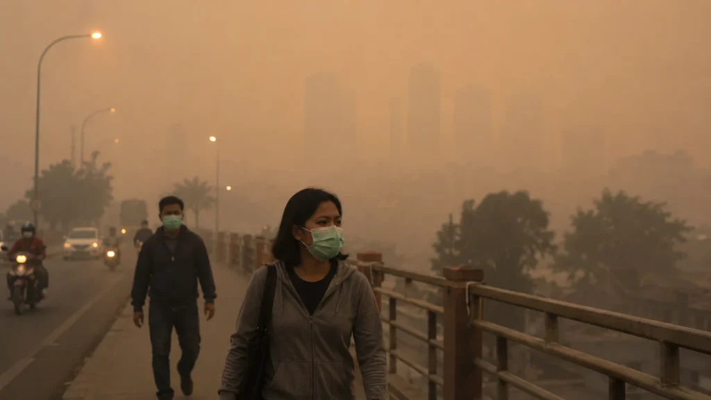 Kemenkes Ungkap Jenis Masker yang Tepat Dipakai Saat Kabut Asap