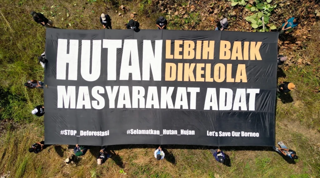 Masyarakat Adat Dayak Taboyan Jaga Hutan Tongka dari Ancaman Deforestasi