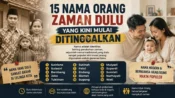 Ilustrasi nama orang zaman dulu yang kini mulai jarang digunakan