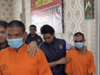 Dua pelaku pembakaran lahan di G Obos 14 Palangka Raya diamankan polisi