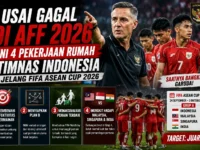 John Herdman memimpin Timnas Indonesia jelang FIFA ASEAN Cup 2026