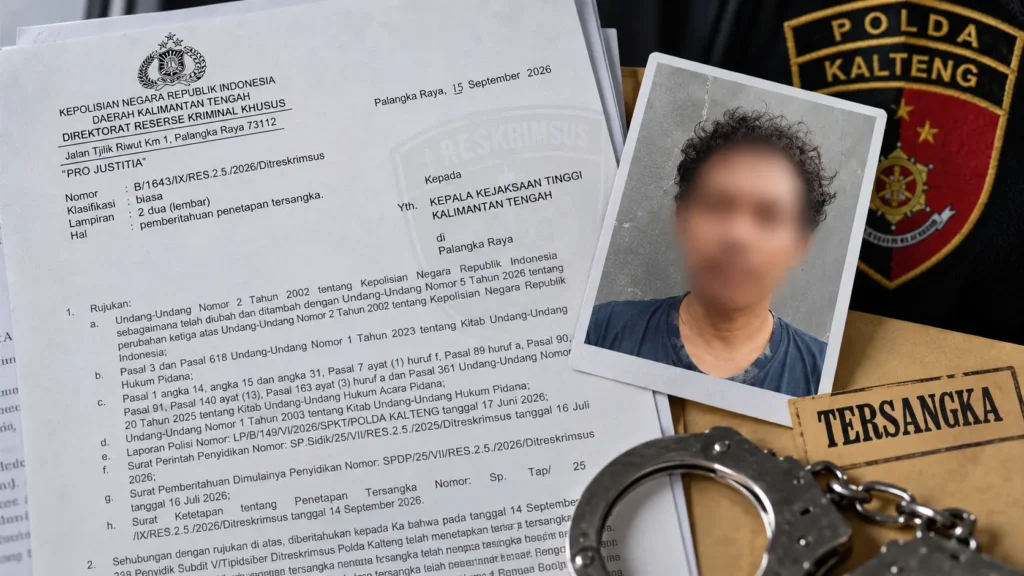 Polda Kalteng Tetapkan Tersangka Kasus Dugaan Pemerasan Pengusaha Kobar