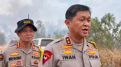 Kapolda Kalteng Irjen Iwan Kurniawan menyampaikan perkembangan 123 kasus karhutla dan 28 tersangka