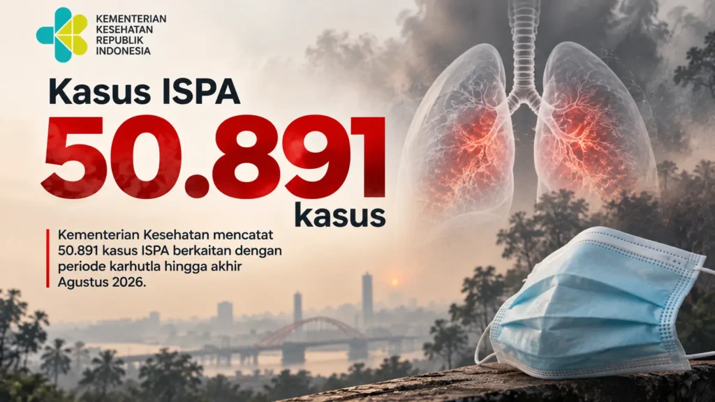 Asap Karhutla Mulai Menggerus Kesehatan, Kasus ISPA Tembus 50 Ribu