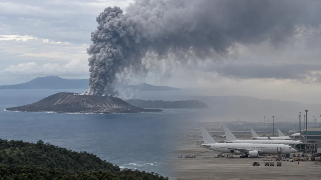 Anak Krakatau Erupsi, 1.558 Penerbangan Terganggu dan 8 Bandara Ditutup
