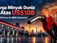Harga minyak dunia di atas US$108 per barel dan dampaknya terhadap harga BBM Indonesia