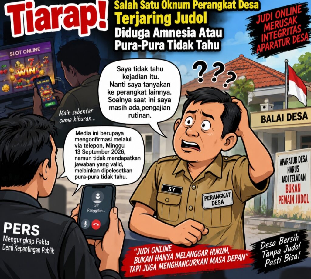 Dugaan Judol Libatkan Perangkat Desa di Situbondo, Fakta Belum Terungkap
