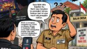 Ilustrasi dugaan judi online yang menyeret oknum perangkat desa di Situbondo