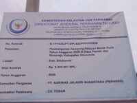 Aset Dinas Perikanan Kabupaten Situbondo di kawasan pembangunan Kampung Nelayan Merah Putih Wonorejo
