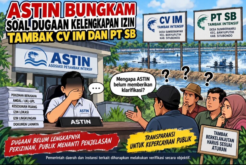 ASTIN Bungkam soal Dugaan Kelengkapan Izin Tambak CV IM dan PT SB