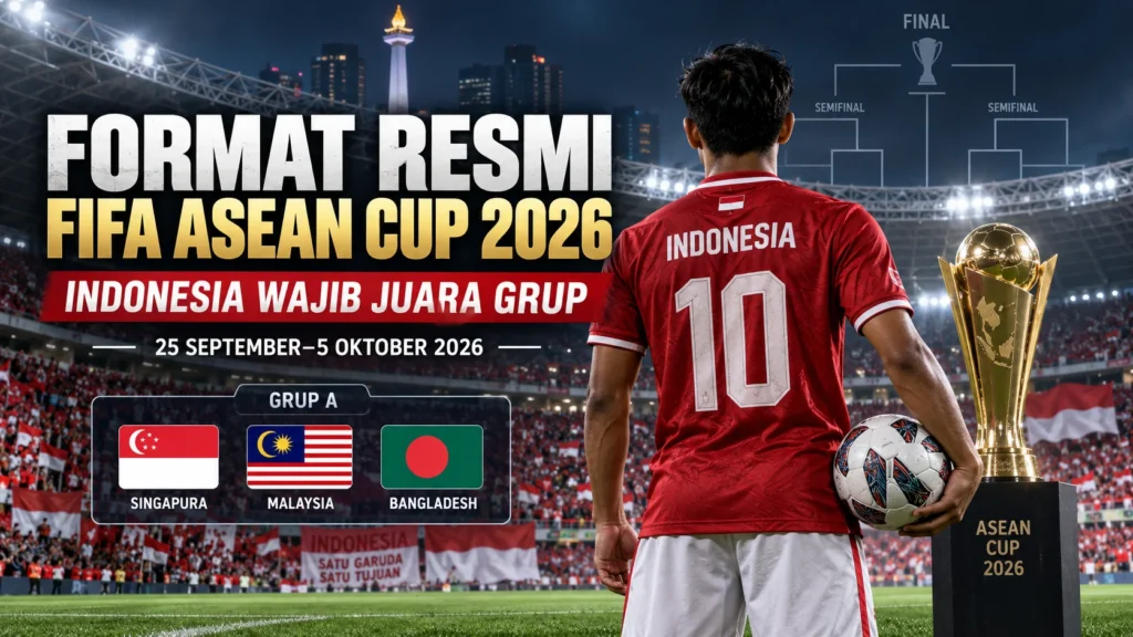 FIFA ASEAN Cup 2026 Diikuti 14 Negara, Ini Formatnya
