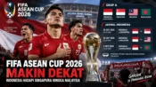 Jadwal terbaru Timnas Indonesia di FIFA ASEAN Cup 2026 menghadapi Singapura, Malaysia dan Bangladesh.