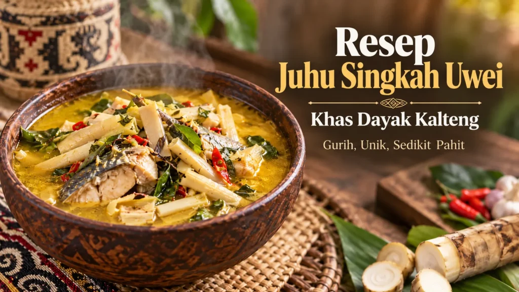 Resep Juhu Singkah Uwei ala Kak Desy, Kuliner Khas Dayak Kalteng