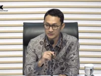 Juru Bicara KPK Budi Prasetyo memberikan keterangan terkait pengembangan kasus dugaan korupsi ATR BPN termasuk PT Bela Parahiyangan