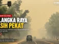Kabut asap karhutla menyelimuti Palangka Raya saat hotspot Kalimantan Tengah melonjak menjadi 1.035 titik pada September 2026.