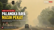 Kabut asap karhutla menyelimuti Palangka Raya saat hotspot Kalimantan Tengah melonjak menjadi 1.035 titik pada September 2026.