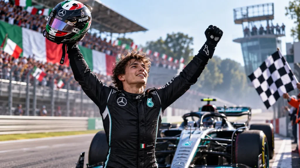 Gila! Start Posisi 19, Antonelli Malah Juara F1 GP Italia 2026