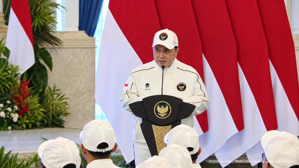 Pesan Erick Thohir kepada 430 Atlet Indonesia sebelum Asian Games