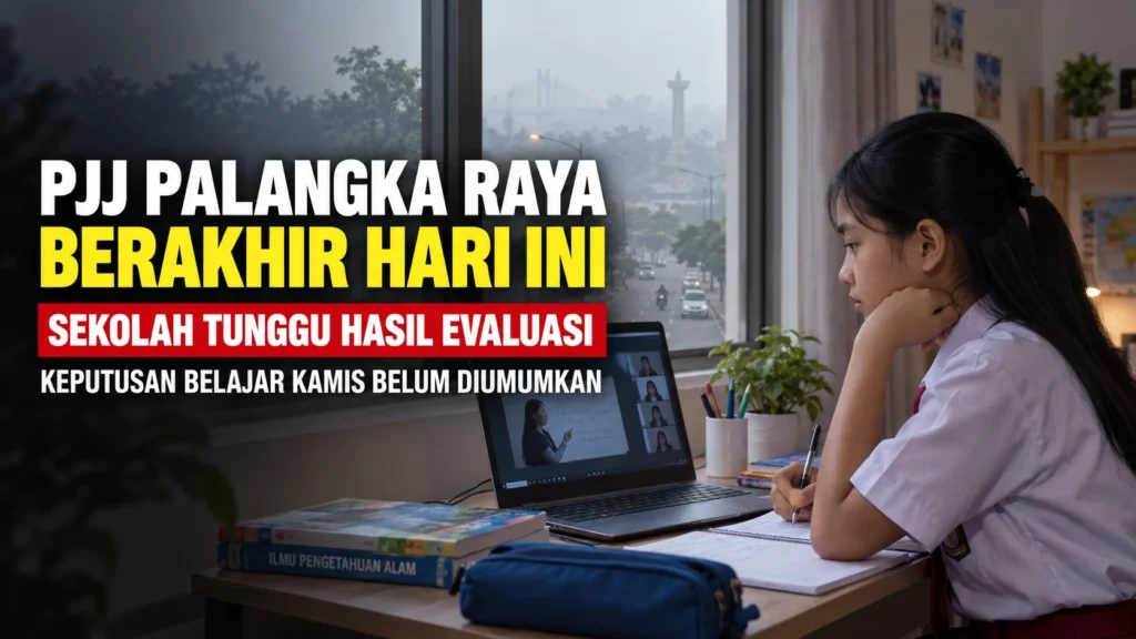 Apakah Sekolah Palangka Raya Masuk Besok? Ini Status PJJ