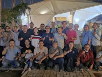 Pengurus PODSI Kalteng bersama pelatih membahas pembinaan atlet menuju PON 2028 di Palangka Raya.