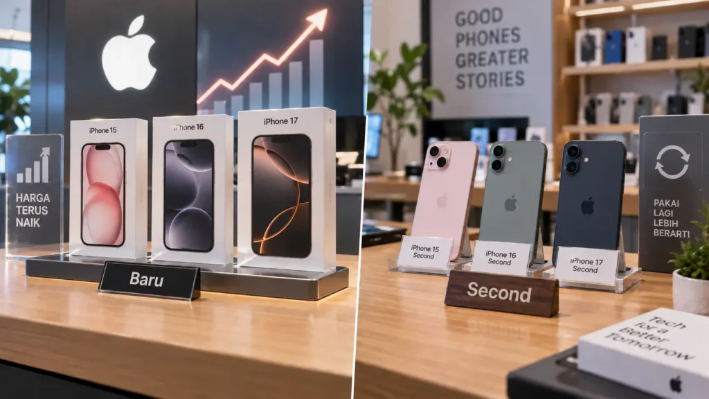 Harga iPhone Naik hingga Rp3 Juta, Second Ikut Mahal?