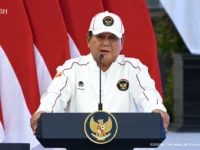 Presiden Prabowo Subianto melepas kontingen Indonesia menuju Asian Games ke-20 Aichi-Nagoya