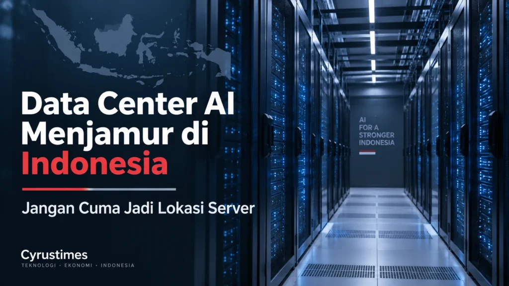 Data Center AI Menjamur di Indonesia, Pakar Ingatkan Jangan Cuma Jadi Lokasi Server