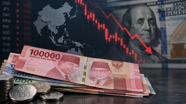 Rupiah dan mata uang Asia tertekan akibat penguatan dolar AS setelah kenaikan suku bunga The Fed