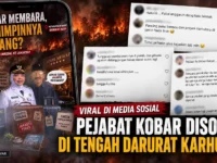 Unggahan media sosial menyoroti pejabat Kobar yang disebut berada di Jakarta saat karhutla