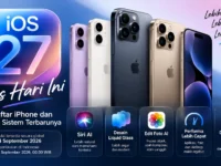iOS 27 terbaru dan daftar iPhone yang mendapat pembaruan September 2026