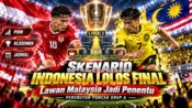 Indonesia vs Malaysia dalam perebutan tiket final FIFA ASEAN Cup 2026.
