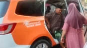 Mobil siaga Desa Mojodungkol Kecamatan Suboh Situbondo digunakan mengantar warga sakit untuk berobat