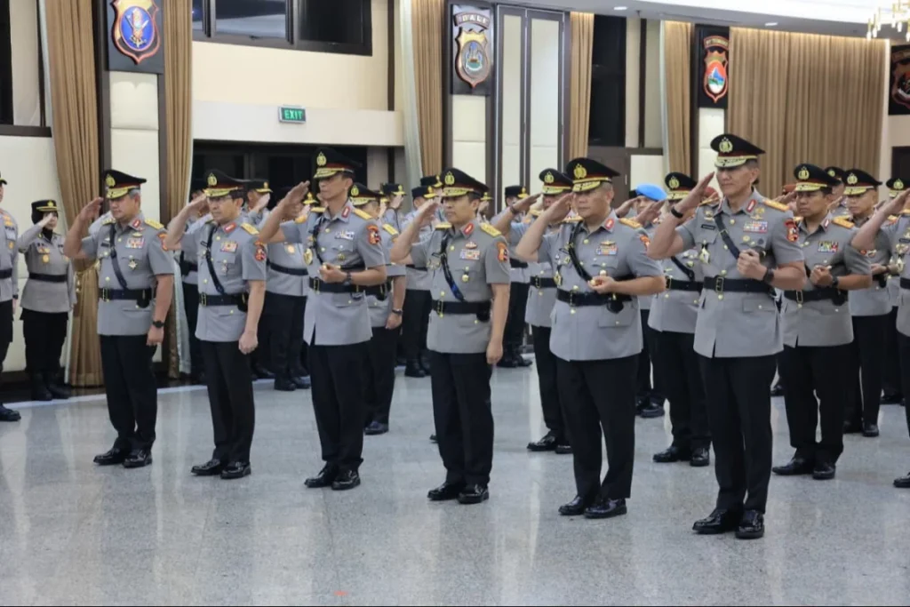 Kapolri Suyudi Lantik 27 Pejabat Tinggi Polri dan Kapolda