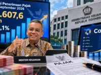Menteri Keuangan memaparkan realisasi penerimaan pajak Indonesia hingga September 2026 dan perkembangan penerapan Coretax.