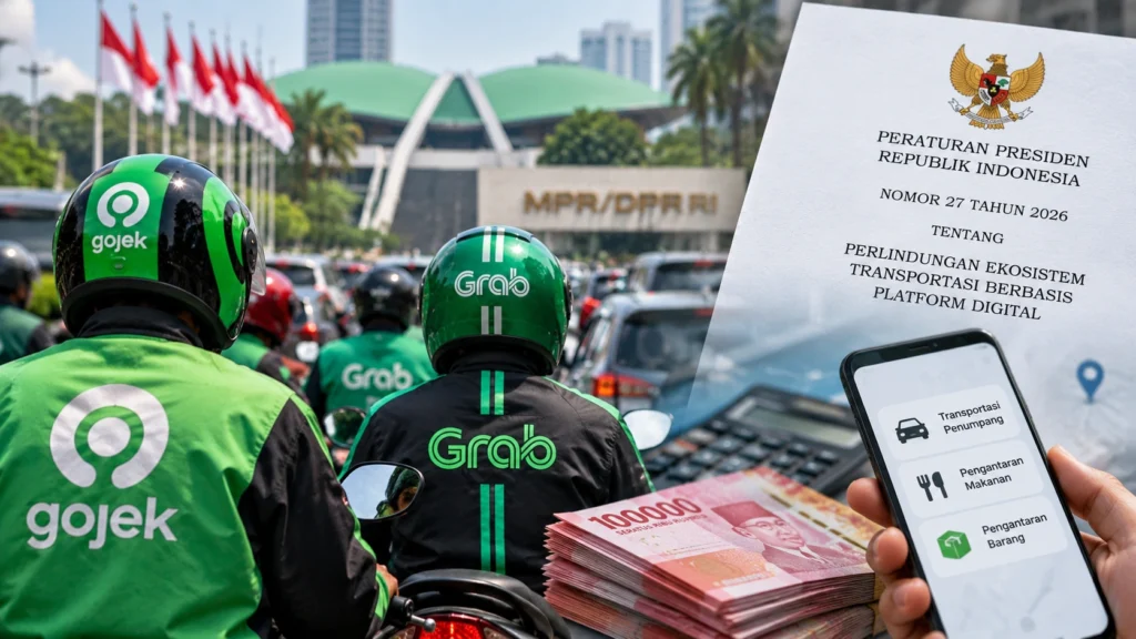 Perpres Ojol 2026 Terbit, Komdigi Siapkan Aturan Transparansi Tarif