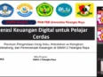 Digifin School FEB UPR mengedukasi pelajar SMAN 2 Palangka Raya tentang literasi keuangan digital.
