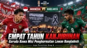 Timnas Indonesia jelang melawan Bangladesh pada empat tahun Tragedi Kanjuruhan di FIFA ASEAN Cup 2026.