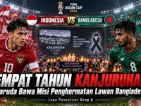 Timnas Indonesia jelang melawan Bangladesh pada empat tahun Tragedi Kanjuruhan di FIFA ASEAN Cup 2026.