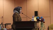 Erni Daryanti kawal aspirasi Rumah Oksigen warga Kotawaringin Barat terdampak kabut asap karhutla.