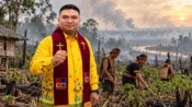 Pendeta Nadi Kodun menyuarakan keadilan bagi peladang tradisional Dayak di Barito Timur Kalimantan Tengah