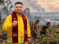 Pendeta Nadi Kodun menyuarakan keadilan bagi peladang tradisional Dayak di Barito Timur Kalimantan Tengah