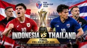 Timnas Indonesia dan Thailand jelang final FIFA ASEAN Cup 2026