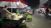 Aktivitas pasar di Palangka Raya saat harga pangan mendorong inflasi Kalteng September 2026