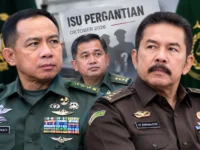 Panglima TNI Agus Subiyanto dan Jaksa Agung ST Burhanuddin di tengah isu pergantian pejabat, Oktober 2026.