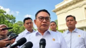 Menko Polkam Dudung Abdurachman menghadiri rapat penanganan karhutla bersama Presiden Prabowo