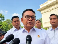 Menko Polkam Dudung Abdurachman menghadiri rapat penanganan karhutla bersama Presiden Prabowo