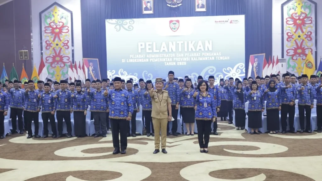 Pelantikan 234 Pejabat Pemprov Kalteng: Ini Rincian Jabatan dan Pesan Agustiar Sabran