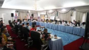 Rapat penanganan karhutla Kalteng membahas pembangunan lebih dari 600 sumur bor dan penyaluran 14 juta liter air bersih.
